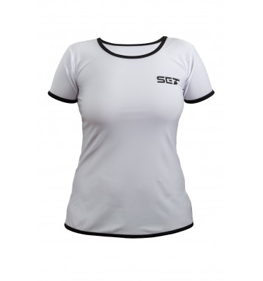 Camiseta blanca con mangas